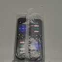 (Pack of 2) Replacement Remote Control Only for Roku TV, Compatible for TCL Roku/Hisense Roku/Onn Roku/Sharp Roku/Element Roku/Westinghouse Roku/Philips Roku Smart TVs (Not for Roku Stick and Box)