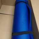 Amazon Basics Extra Thick Exercise Yoga Mat with Carrying Strap