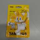 Samsung PRO Plus Sonic The Hedgehog + Adapter, 256GB microSDXC, Up-to 180MB/s, Full HD & 4K UHD, UHS-I, C10, U3, V30, A2, for Nintendo-Switch, Steam Deck, GoPRO, DJI Drone, Tablets (MB-MD256SA/LC1)