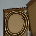 Short Bidet Hose 48 Inches Gold High Pressure Shower Hose Extra Long 304 Stainless Steel Handheld Showerhead Hoses For Cleaning Anti Winding Interface Flexible Rv Shower Hoses Replacement