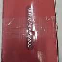 6 Packs, 2 in 1,Smoke Carbon Monoxide Detector,Carbon Monoxide Detectors/Smoke Alarm,85 dB Alarm,Large Screen Readout,Test Button,Battery Operated, Work State LED Flash,Easy Install