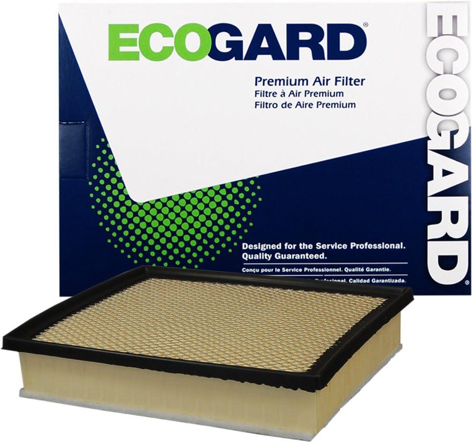 ECOGARD XA10242 Premium Engine Air Filter Fits 2016-2023 Toyota Tacoma, 2014-2021 Tundra, 2014-2022 Sequoia