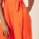 Amazon Essentials Women's Jersey Cami Cropped Wide Leg Jumpsuit (Orange, M)