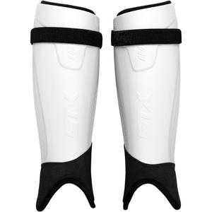 STX Field Hockey Stallion 800 Shin Guard, White , Large/X-Large