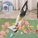 BYINGWD Indoor Door mat Cute Rug Machine Washable Happiness Floral Area Rug Low Pile Throw Rugs for Entryway, Kitchen, Front Door, Entry, Kids Room (Charming Green, 60 * 90cm2*3) (1'11" x 2'11" (Flower))