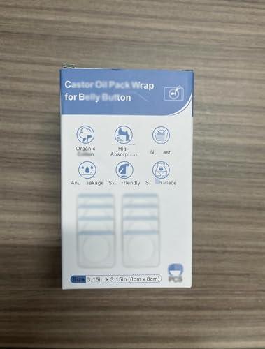 Castor Oil Pack Patches for Belly Button