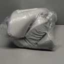 Vegan Leather Baby Changing Pad, Waterproof & Wipeable Soft Diaper Changing Mat 32" x 16.6" Comfortable Infant Changing Station for Dresser & Table (Gray)