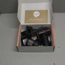 KMM Handheld Car Vacuum Cleaner, 11000PA Vacuum Cleaner & Air Duster, 120W High Power Vacuum Portable Cordless, Hand Held Vacuum Rechargeable with Multi-Nozzles & LED Light for Home, Car, Office (Orange Black)