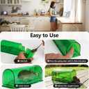6 Pcs Humane Mouse Traps No Kill,Catch and Release Mouse Traps That Work,Live Mouse Trap Small Capture Cage,Reusable Mice Trap Catch for House & Outdoors