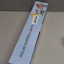 Anordsem Solar Garden Lights Outdoor: 10 Waterproof Fabric Roses 2 Pack - Pink LED Flower Decorations for Yard Patio Path Cemetery Grave - Mother's Day Gifts for Her Women Mom Wife