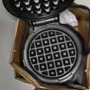 DASH Mini Waffle Maker - 4 Waffle Mold, Nonstick Waffle Iron with Quick Heat-Up, PTFE Nonstick Surface - Perfect Mini Waffle Maker for Kids and Families, Just Add Batter (Aqua)