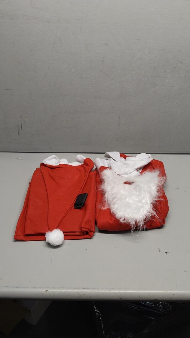 Christmas Classic Santa Claus Costume Adult (One Size)