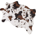MustMat Cute Cow Print Rug Fun Faux Cowhide Area Rug Nice for Decorating Kids Room 29.5" W x 43.3" L