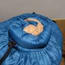 Coleman Brazos Sleeping Bag, Adult Cool Weather, 20°F, No-Snag Zipper, Pfas Free, Blue