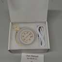 Easysleep White Noise Sound Machine Portable Sleep Machine for Baby Adult with 30 Soothing Sounds 12 Night Light Colors 4 Timer Memory Function Rechargeable Noise Machines for Sleeping, Office