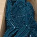 Muddy Mat | Super Absorbent Door Mat Indoor, Microfiber Quick Dry Chenille Entryway Rug, Non-Slip Front Door Mat, Indoor Mats for Entryway, Machine Washable Pet Rug, Atlantic Blue 3ft x 8ft