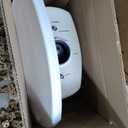 American Standard 608AA001.020 Edgemere Two-Piece Toilet with AquaWash Slim Spalet Seat and Wax Ring, Elongated Front, Left Hand Flush, White, 1.28 gpf