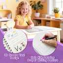 Elover Magic Grooved Writing Practice for Kid-Grooved Handwriting Practice for Kid 5-7 8-10- Magic Copybooks for KidsAges 3-5 Toys for Ages 5-7 Preschool Learning Activities (5 Book) (9.83* 6.96 INCH)