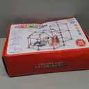 Fort Building Kit for Kids, STEM Construction Toys, Christmas & Birthday Gift for 4 5 6 7 8 9 10 11 12 Years Old Boys and Girls, Ultimate Creative Set for Indoor & Outdoors Activity,140 Pcs, Original (Red)