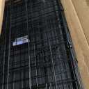 MidWest Homes for Pets 24-Inch iCrate Folding Dog Crate with Divider Panel, Leak-Proof Tray & Secure Latches  Metal Wire Kennel for Small Breeds  Portable, Durable & Easy to Assemble (24.8"L x 17.9"W x 19.5"H, Black)