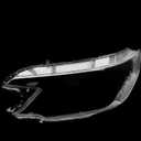 Headlamp Case Car Front Glass Headlight Cover Head Light Lens Caps Lamp Replace Original Lampshade Shell, for Honda CRV 2012 2013 2014 (a Pair)