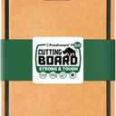 Cutting Board for Kitchen, Wood Cutting Board with Juice Grooves, Dishwasher Safe, Non-Porous, BPA Free, Medium Cutting Board, 14.6 x 11-inch, Natural Slate