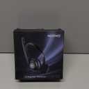 NUBWO HW02 USB Computer Headset with Clear Chat Microphone, Lightweight On-Ear Wired Headset for MS Teams, Skype, Webinars, Call Center and More (Black) (1 Pack)