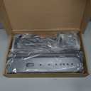 Haturi Premium Vacuum Stand for Dyson Gen5 V15 V12 V11 V10 V8 V7 V6, Metal Attachment Holder with 4 Hooks & 4 Shelves, Hidden Cord Design, Space-Saving Storage Organizer for Dyson Cordless Vacuums