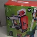 86PCS Kids Play Kitchen Toys: Kids Grill Playset with Smoke, Sound, Light, UV&Water Color-Changing Play Food, Pretend Kids Kitchen Playset, Interactive BBQ Outdoor Toys, Birthday Gift for Toddler (Red)