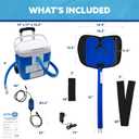 Polar Active Ice 3.0 Cold Therapy Ice Machine System w Programmable Timer, Shoulder Pad & Compression Wrap for Targeted Coverage, Lightweight 16qt Cooler, Quiet Pump, Cryotherapy Pain Relief Treatment