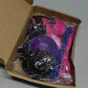 Cindeer 8 Pieces Chicken Harness and Leash for Hens Chicken Hat Adjustable Duck Harness and Leash Hat with Elastic Chin Strap for Hens Duck Goose Parrot Small Pets Accessories