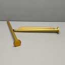 Gold Tension Curtain Rods,Spring Loaded Curtain Rods No Drilling for Window,Adjustable Shower Rod for Bathroom,Closet