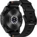 Bandletic Compatible with Garmin Fenix 8 47mm 7 6 Watch Band - 22mm Quick Fit Rugged Nylon Strap for Fenix 7 6 Pro/5 Plus/Instinct 3 E 45mm 2 /Forerunner 965/955/945 /Approach S70/S62/S60 /Epix Pro 2