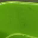 Large Cat Litter Box with High Sides for Indoor Cats,Low Entry Open Top Cat Litter Pan for Kittens,Big or Senior Cats,High Wall Easy Cleaning Anti-Splashing cat Litter Tray (Green)