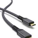 Maxonar [4Ft] Thunderbolt 4 Cable, 240W Thunderbolt Cable 40Gbps Sync 8K/5K@60Hz Display and for Thunderbolt 4, Thunderbolt 3, USB4, and USB-C Devices