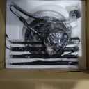 Arc Floor Lamp for Living Room, Stylish Rattan Boho Floor Lamp with 3 Color Temperature Dimmable LED Bulb, Farmhouse Tall Lamp, Arched Standing Lamp for Office Bedroom Living Room Corner (Beige)