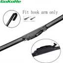 24" + 21" OEM Quality Premium All-Seasons Windshield Wiper Blades for Dodge Charger 2012-2020 Mitsubishi Outlander 2007-2014 Honda Pilot 2003-2008 Chrysler 300 2011-2020 front windscreen wiper