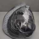 Black Round Rug 4ft Circle Fluffy Fuzzy Furry Rug for Bedroom Living Room Dorm Faux Sheepskin Fur Shaggy