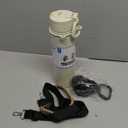 KXIAOCHEN Insulated Water Bottle, Stainless Steel Water Bottle, 2 Lids (Straw and Handle Lid),Wide Mouth Metal Water Bottles Keep Hot and Cold, Double Walled, Thermo Mug, Metal Canteen (Cream)