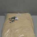 Vailge Rectangular/Oval Patio Table Cover, Heavy Duty and Waterproof Outdoor Lawn Patio Furniture Covers, X-Large Beige & Brown