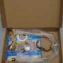 8 9 10 11 inch Gold Lamp Shade Harp Holder, 2 Set Adjustable Height Harp Kit with Crystal & Metal Finial, DIY Replacement Repair Lampshade Bracket E14 E26 E27 Adapter Base Table Floor Light