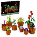 LEGO Botanicals Tiny Plants - Artificial, Fake Indoor Plant Building Set for Home, Kitchen, Desk Decoration, Adults Ages 18+ - Gift for Birthdays - 10329