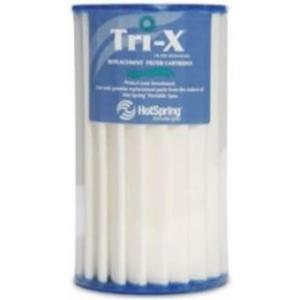 Hot Spring Spas Tri-X Ceramic Cartridge Filter Single 73250, white