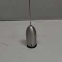 Bodum Schiuma Battery Operated Milk Frother for Coffee, Lattes, Hot Chocolate, Mocha, Cappuccino, Polished Stainless Steel