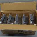 BAYZZ Glass Food Storage Containers, 5 Pack 35 Oz Glass Meal Prep Containers, Lunch Boxes with Airtight BPA-Free Lids, Microwave, Freezer and Dishwasher Safe (Gray)