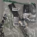 Eapele Magnetic Garage Door Decoration Kit Include Faux Windows Hinges and Handles Black