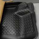 Husky Liners Classic Style Floor Mats | Fits 1995-2004 Toyota Tacoma Regular CAB & Access CAB ONLY | Front Row, 2-pc Black - 35111