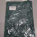 Womens Cap Sleeve T Shirts V Neck Casual Tops Oversized T-Shirt Summer Trendy Lightweight Loose Fit Basic Tees (Green, XXL)