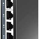STEAMEMO 5-Port Industrial Ethernet Switch | DIN-Rail Mount | 100Mbps Ports + 1Gbps Switching | -40C to 70C Operation | Rugged Metal Housing | Lifetime Protection