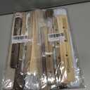 2 x Boho Baby-Shower Party-Decorations Tissue Pom-Poms - 12pcs Neutral Rainbow Birthday Wedding Bridal Paper Flowers Streamers,White Brown Champagne Engagement Bachelorette Christmas Decor Ouruola